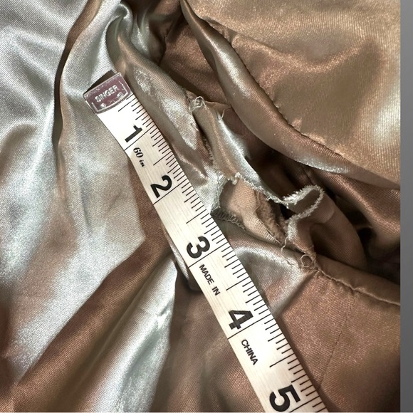 J.Crew Stadium Cloth Wool Coat Nello Gori Sz 00 Hooded Zip Button Read - Picture 12 of 13